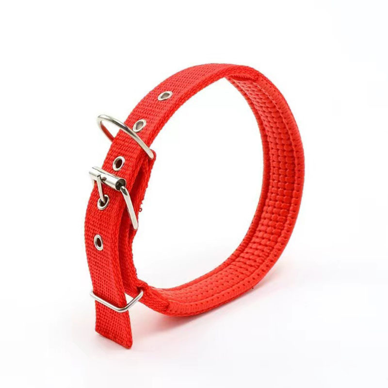 Нашийник для собаки Pet Style "Класичний" Червоний 23-31 см, фото 1