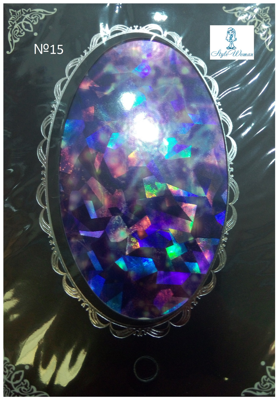 Фольга-ефект битого скла самоклейна No15