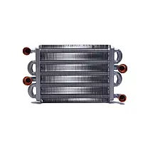 Теплообмінник до котла Ferroli DomiProject C24D, F24D (39841310, 39837660), фото 4