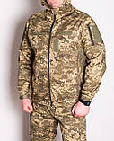 Куртка літня вологостійка грета 100TM 46-56р ВСУ піксель, фото 5