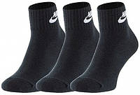 Носки Nike Everyday Essential Ankle Socks 3PR SK0110-010 (SK0110-010). Мужские спортивные тренировочные носки.