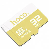 Карта пам'яті Hoco MicroSDHC 32gb (Жовтий)