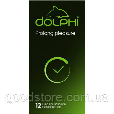 Презервативи Dolphi Prolong Pleasure 12 шт. (4820144773044)