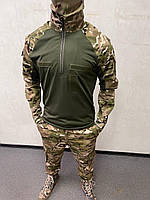 Тактический костюм мультикам | убакс штаны | материал рип стоп | форма летняя военная