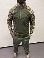 Форма олива рип стоп нгу вафелька костюм тактический хаки военный мужской летний комуфляжный всу штурмовой 46