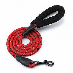 Повідець для собак Pet Style "MayPaw" 1,5 м Червоний 0,8