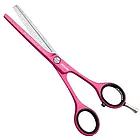 Професійні ножиці філірувальні Jaguar White Pastell plus ES40 Offset candy розмір 5,5