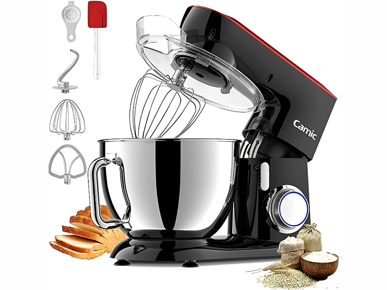 Міксер планетарний Camic SM 1571N 9л 1800w Black Red