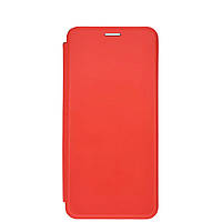 Чехол книжка Level для Xiaomi Mi 10 Lite Экокожа Красный