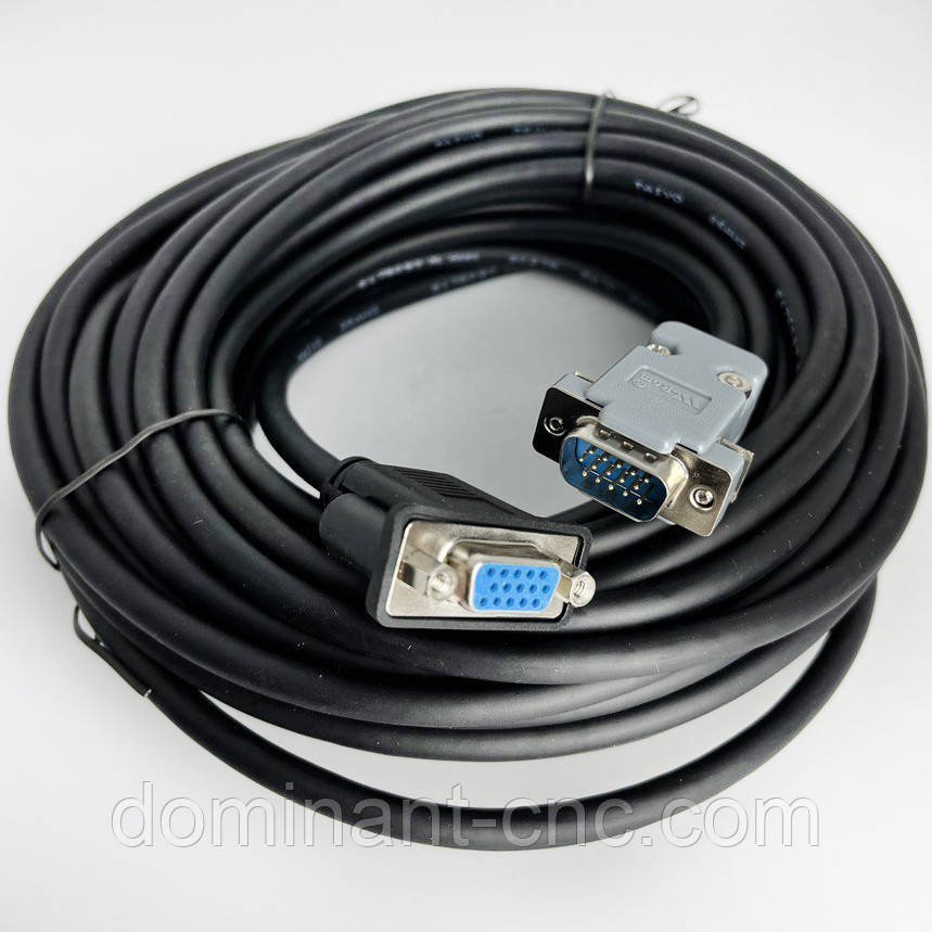 Кабель Гібрид з енкодером 12 м Hybrid servo Leadshine encoder