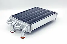 Битермический теплообменник для газового котла Ferroli Domina F24 N (арт. 39841310, 39837660, 902613760), фото 3