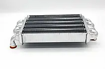 Битермический теплообменник для газового котла Ferroli Domina F24 N (арт. 39841310, 39837660, 902613760), фото 4