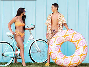 Надувне коло з ручками Intex 56269 (114см), фото 2