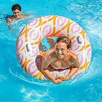 Надувне коло з ручками Intex 56269 (114см), фото 4