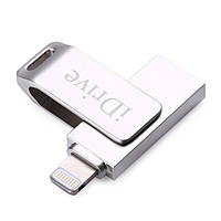 Флеш-память Флешка для iPhone и iPad iDrive Metallic 16GB