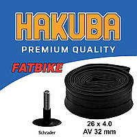 Велокамера для фэтбайка Hakuba 26 х 4.0 AV 32 мм