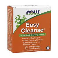 Детокс формула Now Foods Easy Cleanse (A.M. 60 veg caps + P.M. 60 veg)