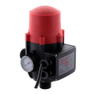 Контролер тиску електронний KS-3 (кутовий), 1,1кВт, Ø1", Czech Product, фото 1