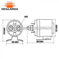 Втягуюче реле DHOLLANDIA 150А 12В ( E0059.M ), фото 6