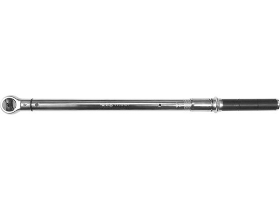 Ключ динамометричний YATO Польша : квадрат 3/4", F= 100- 500 Нм, L= 825- 845 мм YT-07751