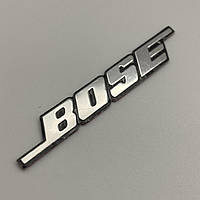 Шильдик эмблема наклейка BOSE 8 мм 53 мм