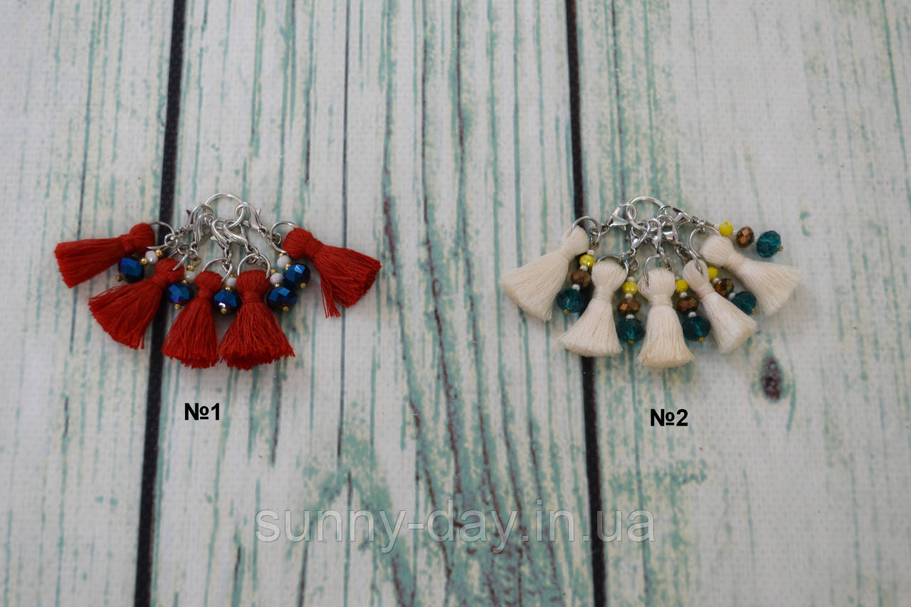 Комплект маркерів для в'язання з китицями, фото 1