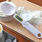 Електронна мірна ложка ваги Digital Spoon Scale з LCD екраном цифрова до 300 г Біла, фото 8