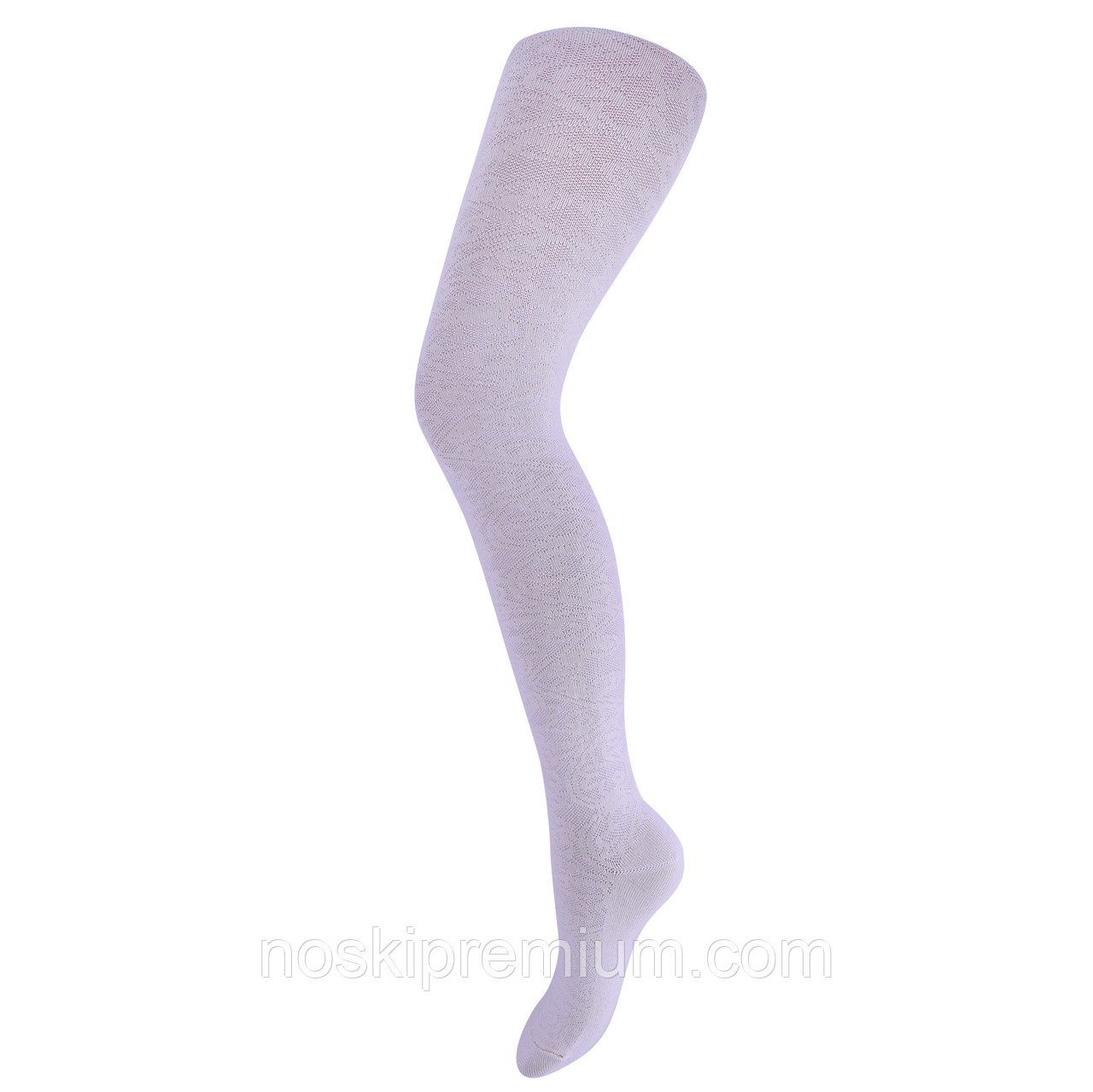 Колготки дитячі ажурні бавовна Африка, 16 розмір, 98-104 см, 3-4 роки, молочний візерунок, 08182, фото 1