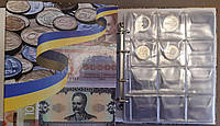 Альбом для монет УКРАІНА в капсули 120 осередків ОПТІМА.