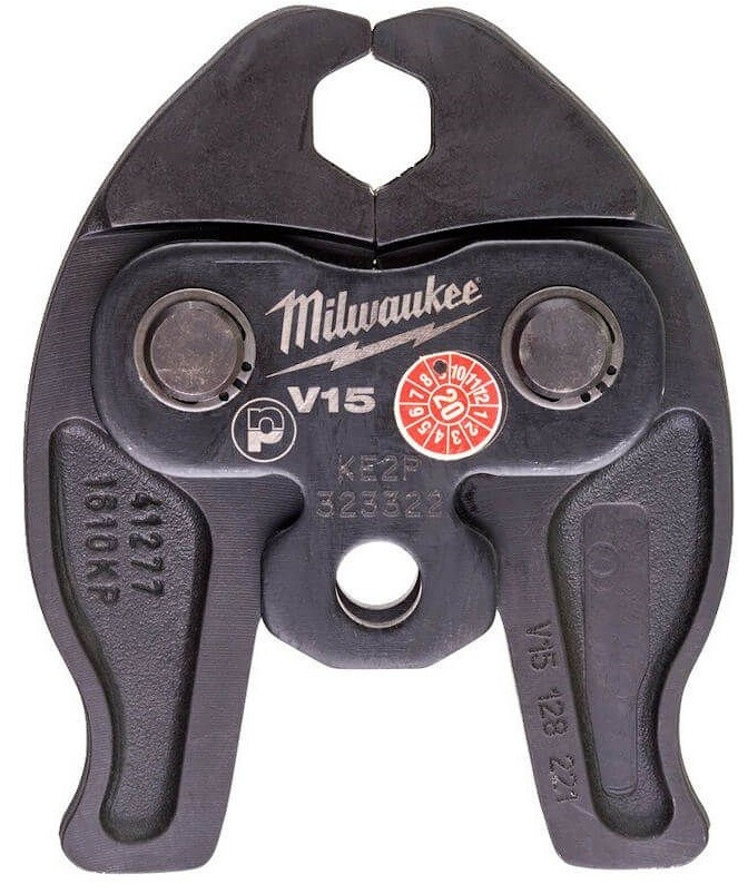 Сменные пресс-клещи Milwaukee J12-V15, для опрессовки труб (4932430262) - фото 1 - id-p1821679984