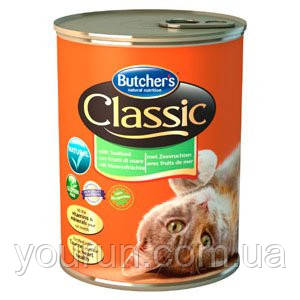 Butcher's CLASSIC морепродукти шматочки 400гр, фото 1