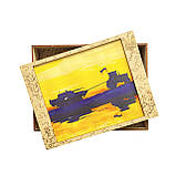 Середній Фігурний Дерев'яний Пазл Woods Story Доброго вечора, ми з України L, фото 7