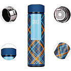 Термос 450мл з металевою колбою Grace EL-X500, Синій / Термос із нержавіючої сталі / Термо пляшка, фото 5