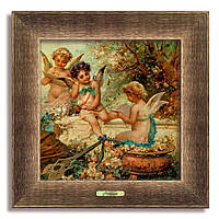 Классическая деревянная картина "Прованс" - "Ангели"