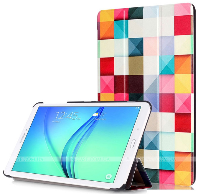 Чохол Slimline Print для Samsung Galaxy Tab E 9.6 SM-T560, SM-T561 Colour Blocks