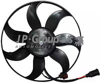 Вентилятор радиатора Caddy 2.0TDi 07-10, пр-во: JP GROUP, код: 1199106800