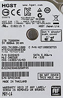 Жорсткий диск HGST Travelstar 1TB 7.2K 32MB SATA 2.5" (HTS721010A9E630, 6PHE544E) Б/В, фото 3
