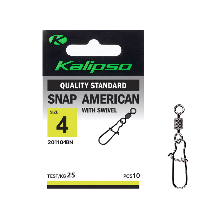 Застібка Kalipso Snap American with swivel-201104BN №4(10)