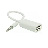 У нас: Перехідник аудіо Value S0482 USB для iPod Shuffle Jack 3.5mm M 4 pin/USB AF білий EVO