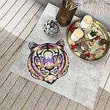 Середній Фігурний Дерев'яний Пазл Woods Story Тигр (Володар Джунглів) L, фото 10