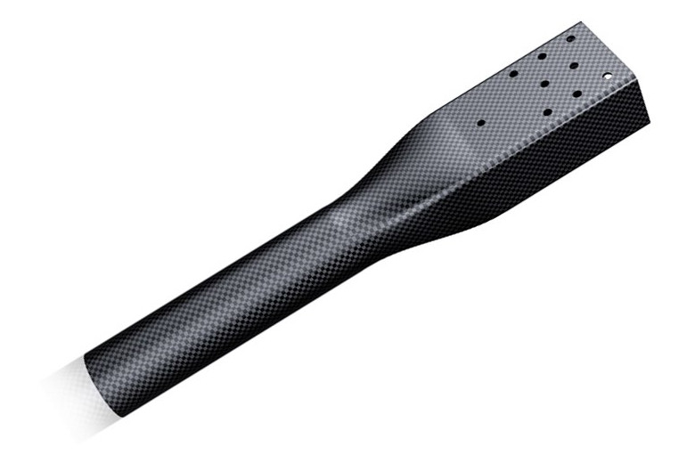 Промінь карбоновий Shuaichi з майданчиком під двигун (40мм), фото 1