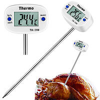 ЖК-термометр для кухни, зонд для мяса и вина