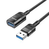 У Нас: Кабель HOCO USB для USB U107 1.2M OTG USB3.0 3A black -OK