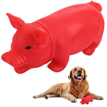 Іграшка для собак, що пискав прорізувач свиня свиня