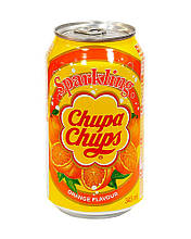 Напій соковмісний безалкогольний газований Sparkling Chupa Chups Orange Flavour, 345 мл