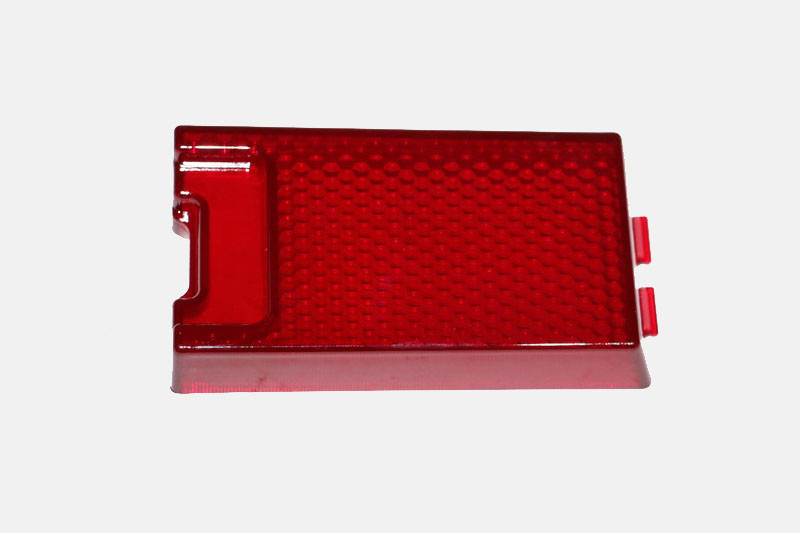 Розсіювач заднього ліхтаря 21013 червоний (1 шт.), фото 1