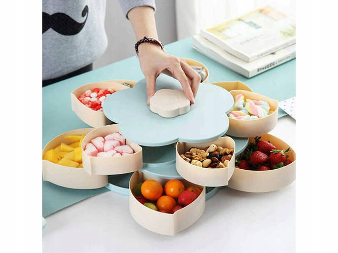 Контейнер органайзер для конфет ювелирные изделия вращающийся (ID ...