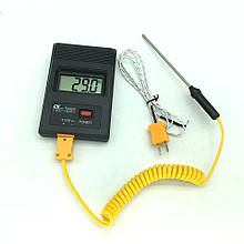 Цифровий термометр TM-902CP з термопарою К-типу 300 мм (від -50 °C до +1200 °C)