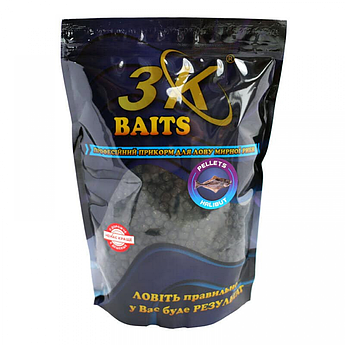 Пелетс 3k Baits Pellets 6mm Halibut (Палтус) 800г