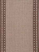 Ковер безворсовый на резиновой основе Karat Flex Run 1963/91 1.00x1.40 м темно-коричневый
